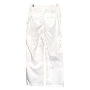 Cotton On White Recycled Cotton Cargo Pants Straight Leg